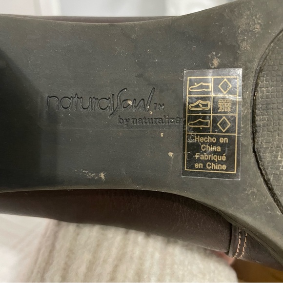 Natural Soul by Naturalizer Brown Boots 7M - Picture 3 of 8